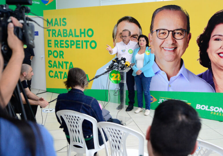 Pelo Estado 4/10 Eleição para presidente verticalizou disputa entre Jorginho e Décio em SC