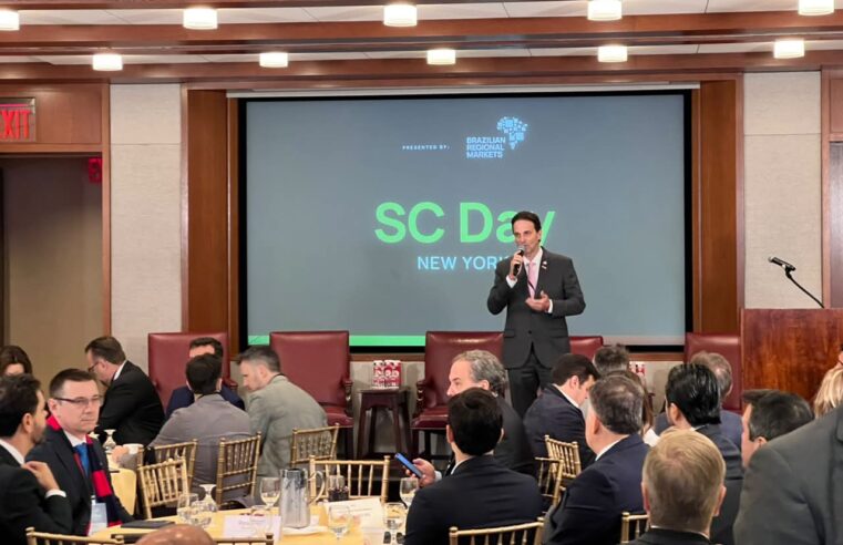 Pelo Estado 13/05: Governo inaugura escritório permanente da Invest SC em Nova York